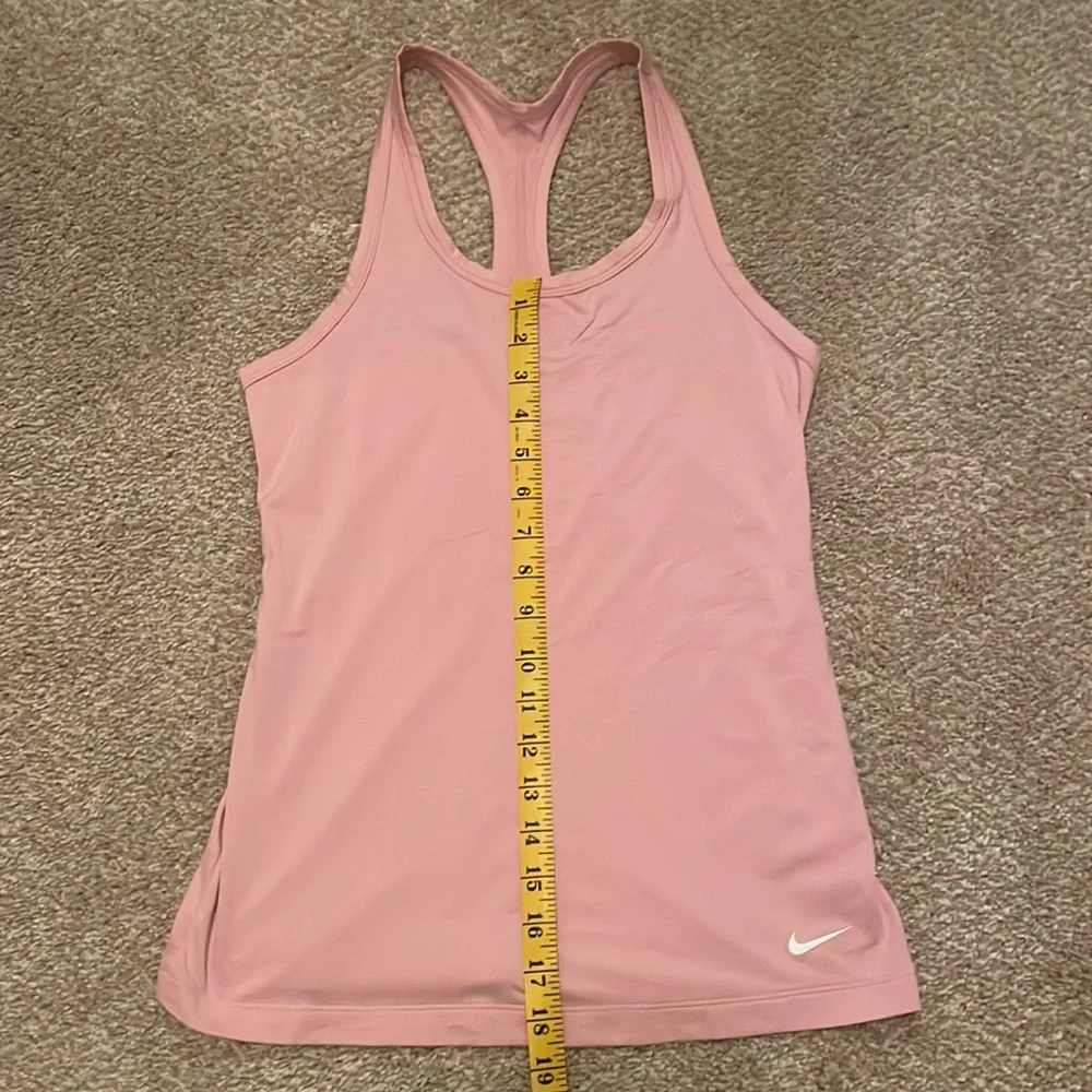 Nike Pink Racerback Tank Top - Picture 9 of 11
